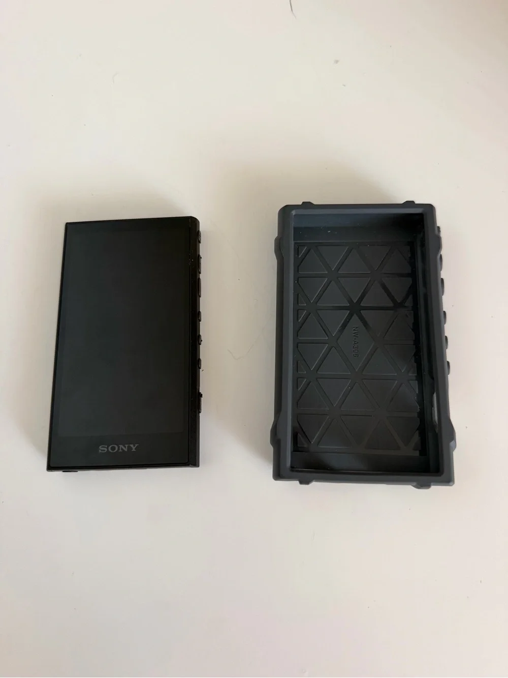 Sony Portable Media Player with Black Silicone Case